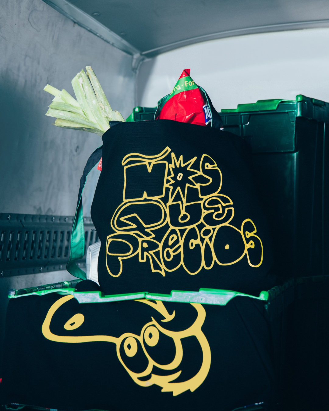 QUE SI QUIERES BOLSA (REVERSIBLE)