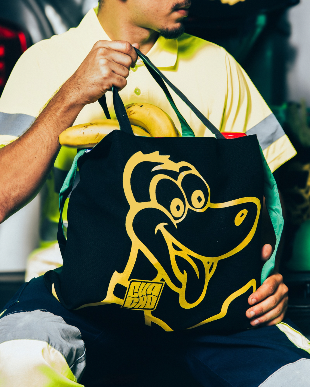 QUE SI QUIERES BOLSA (REVERSIBLE)