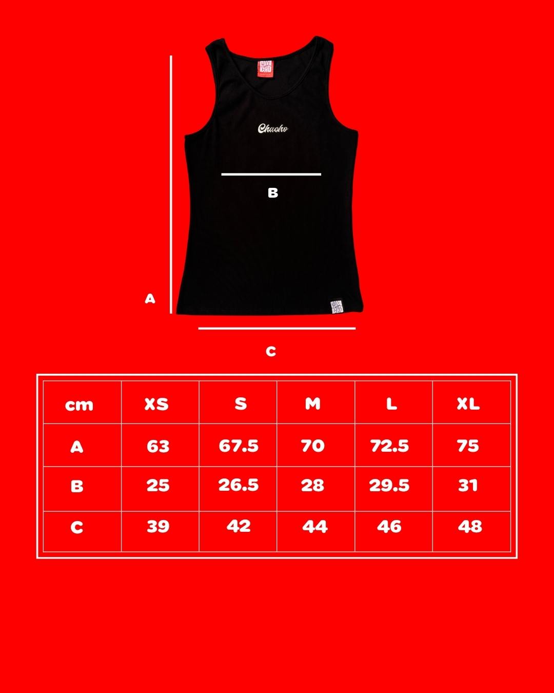 CHACHO TANK TOP BLACK