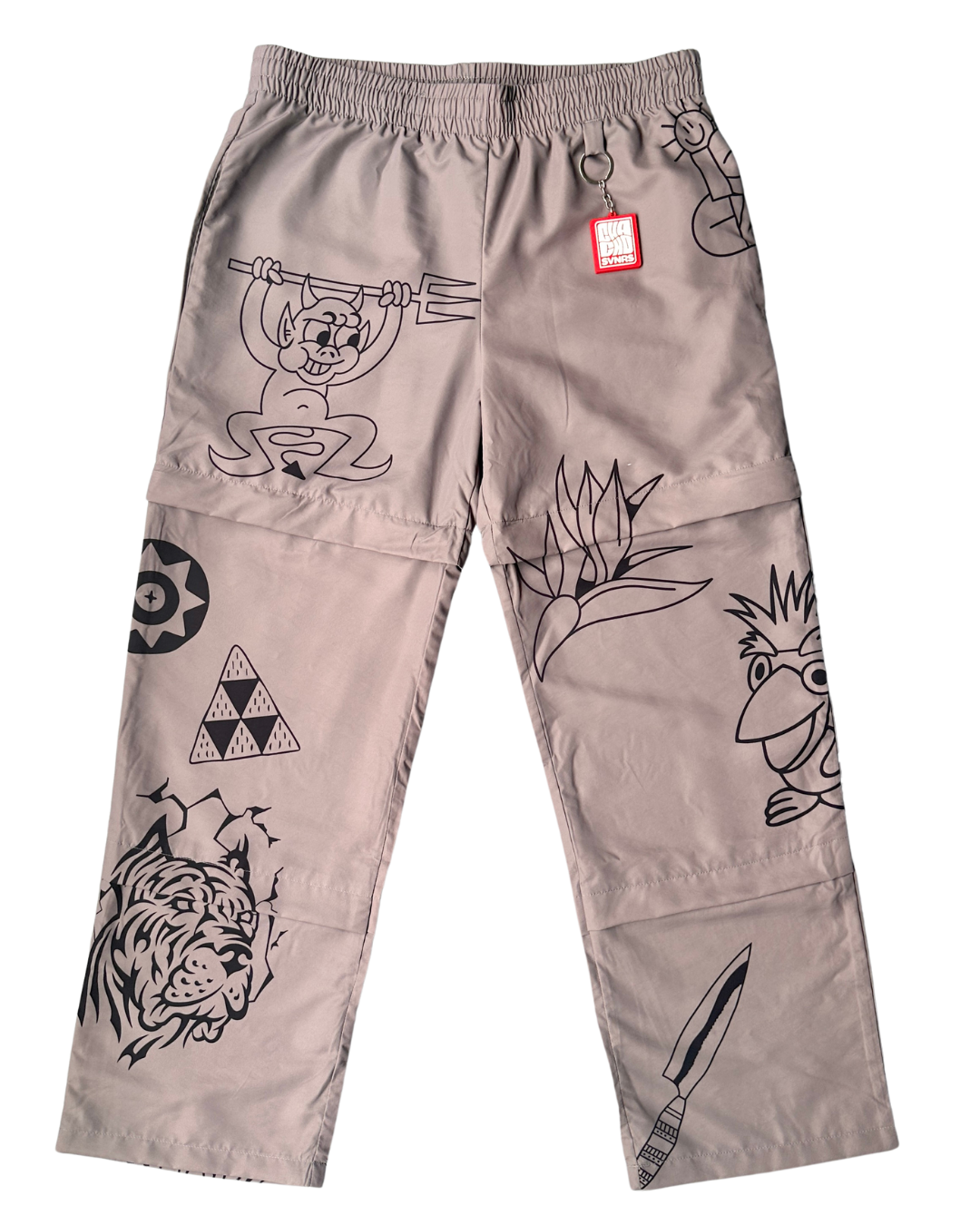 TATTOOS PANTS 2IN1 DARK