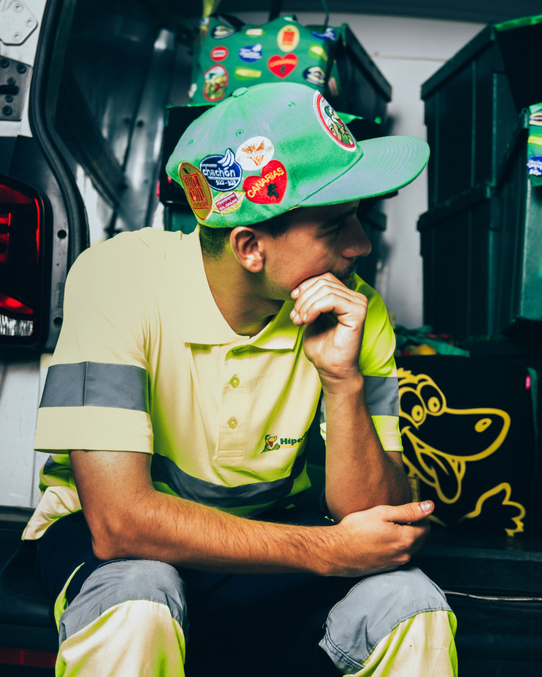 STICKERS CAP