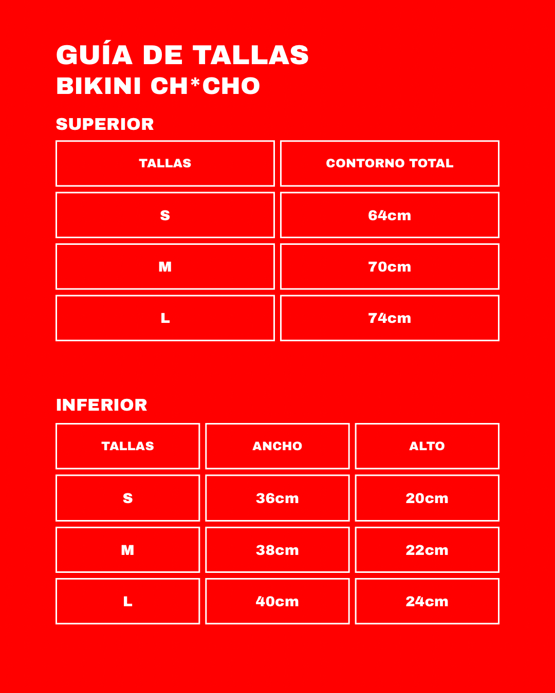 BIKINI CH*CHO BLACK
