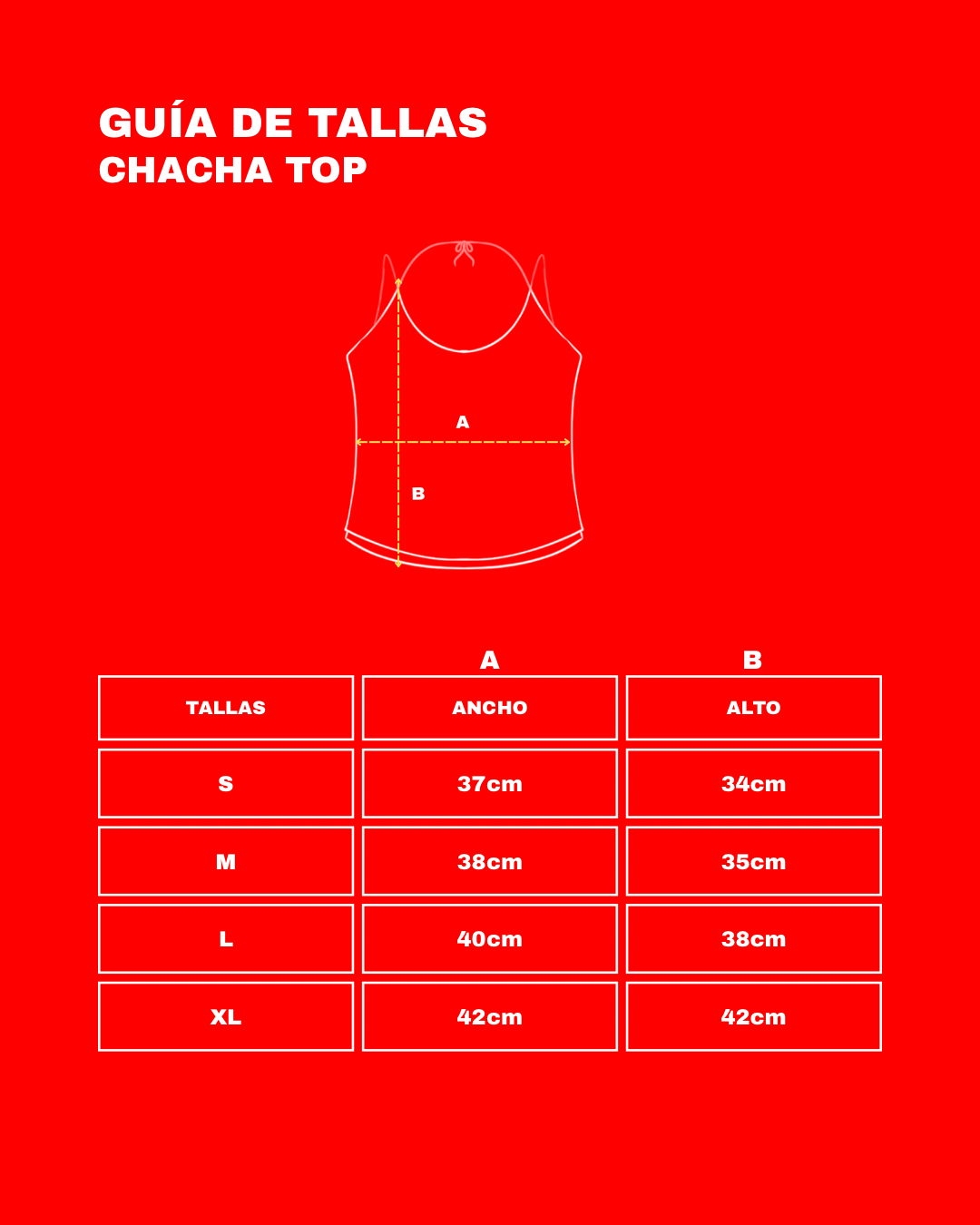CHACHA DOBLE TIRA TOP