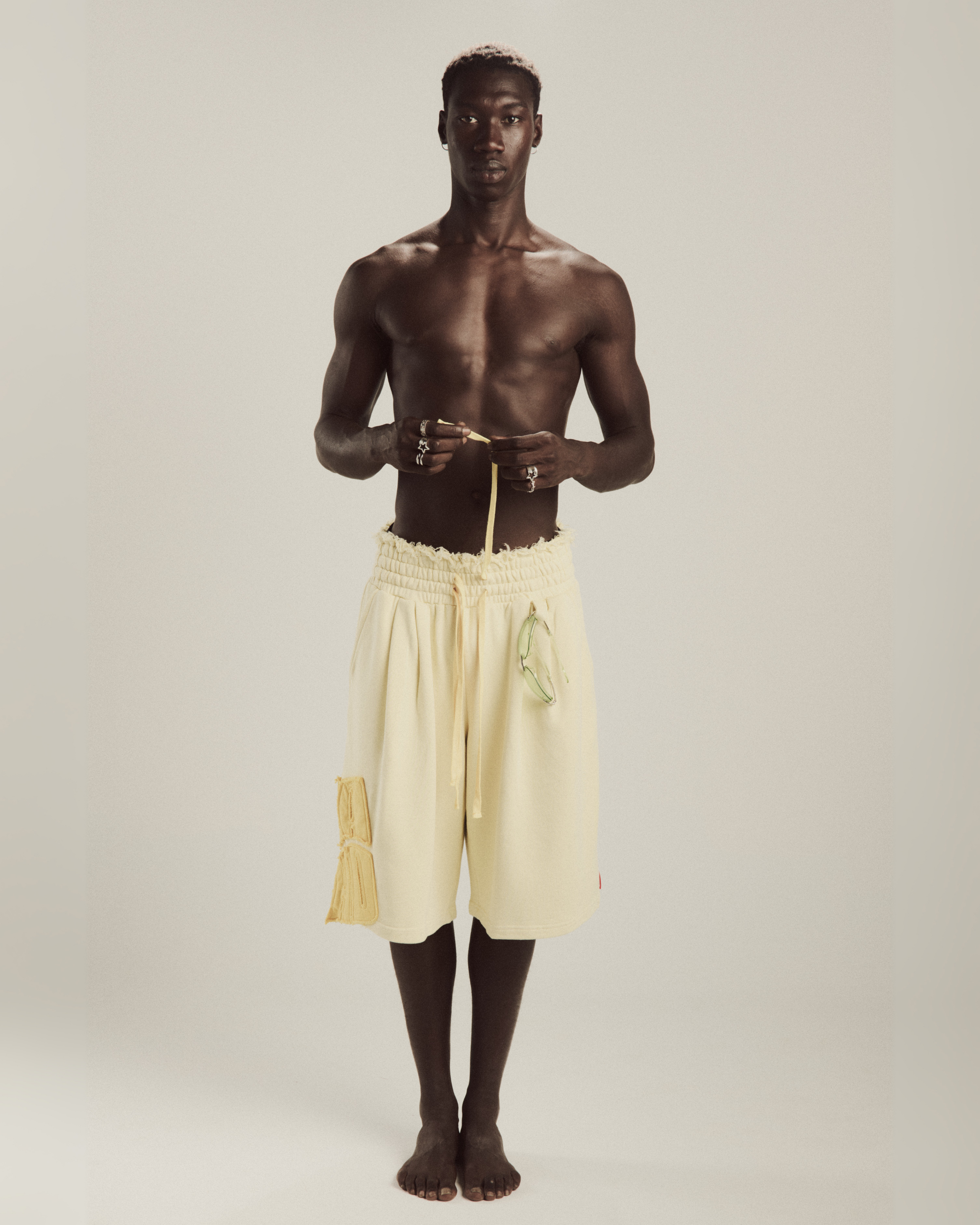 CHACHO LOGO JOGGER YELLOW