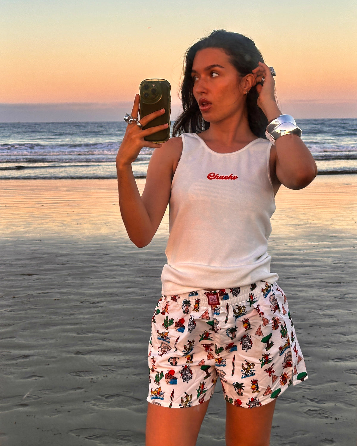Chacho Kit CHACHO TANK TOP WHITE – CHACHO SVNRS